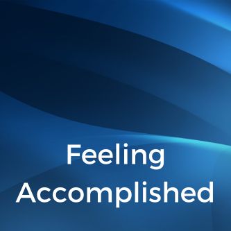 Feeling Accomplished