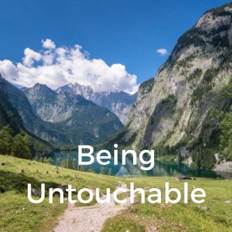 Being Untouchable