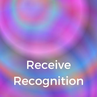 Receive Recognition