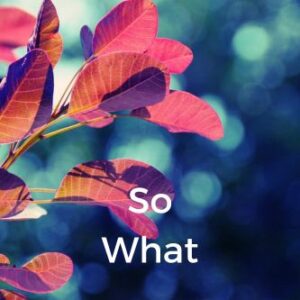 So What